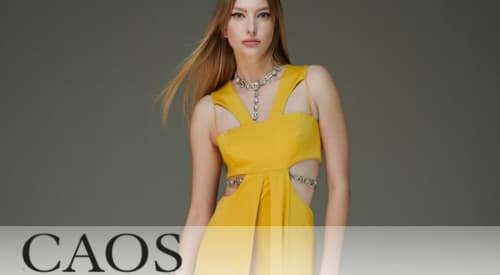 Detalhe de tecido e acabamento Meraki